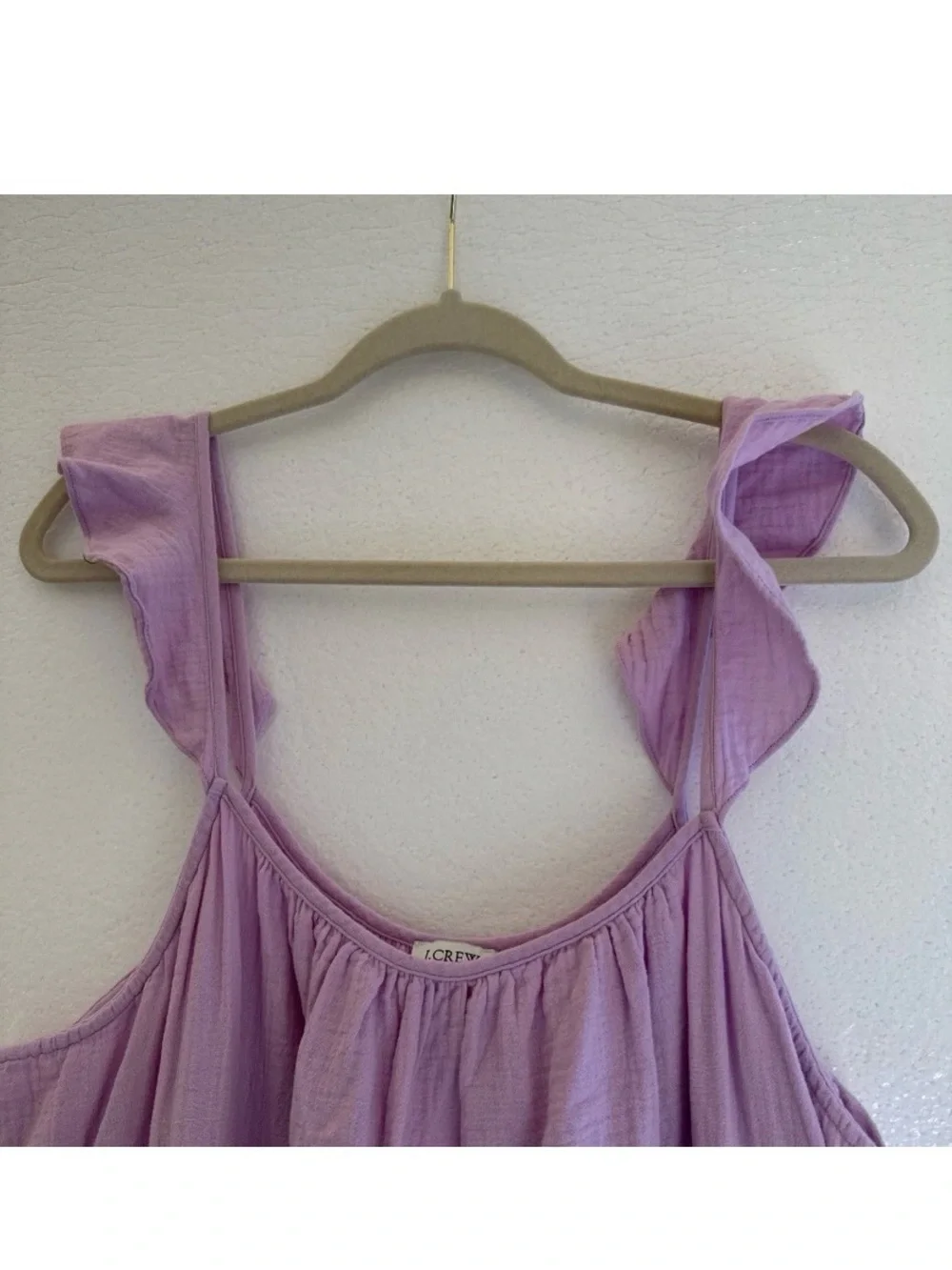 NWT NEW J Crew Gauze Sundress Lilac Violet Lavender Pink Size 3X